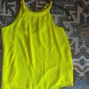 Yellow and red blouse